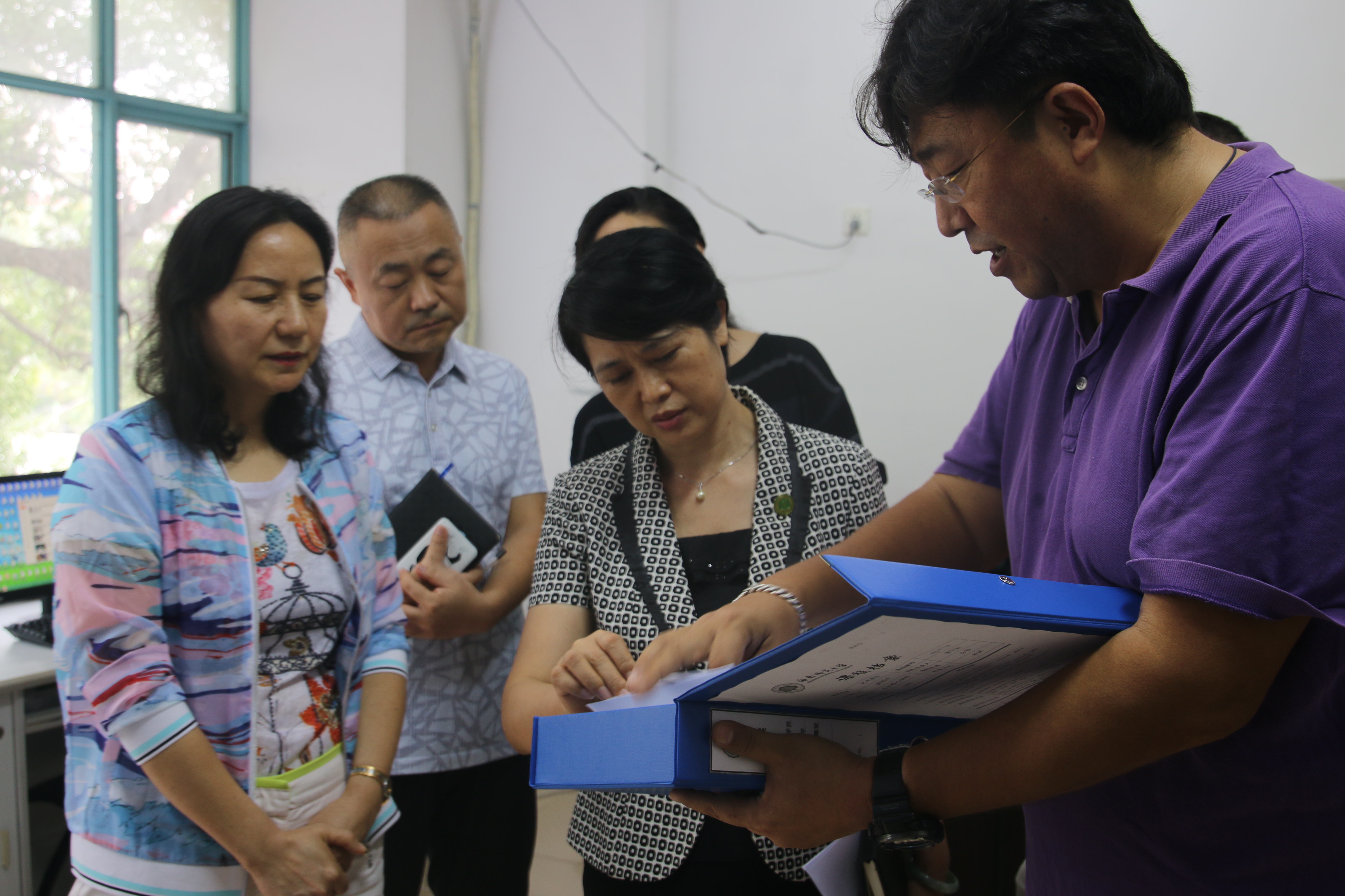 过建春副校长到乐玩（中国）指导本科教学审核评估工作