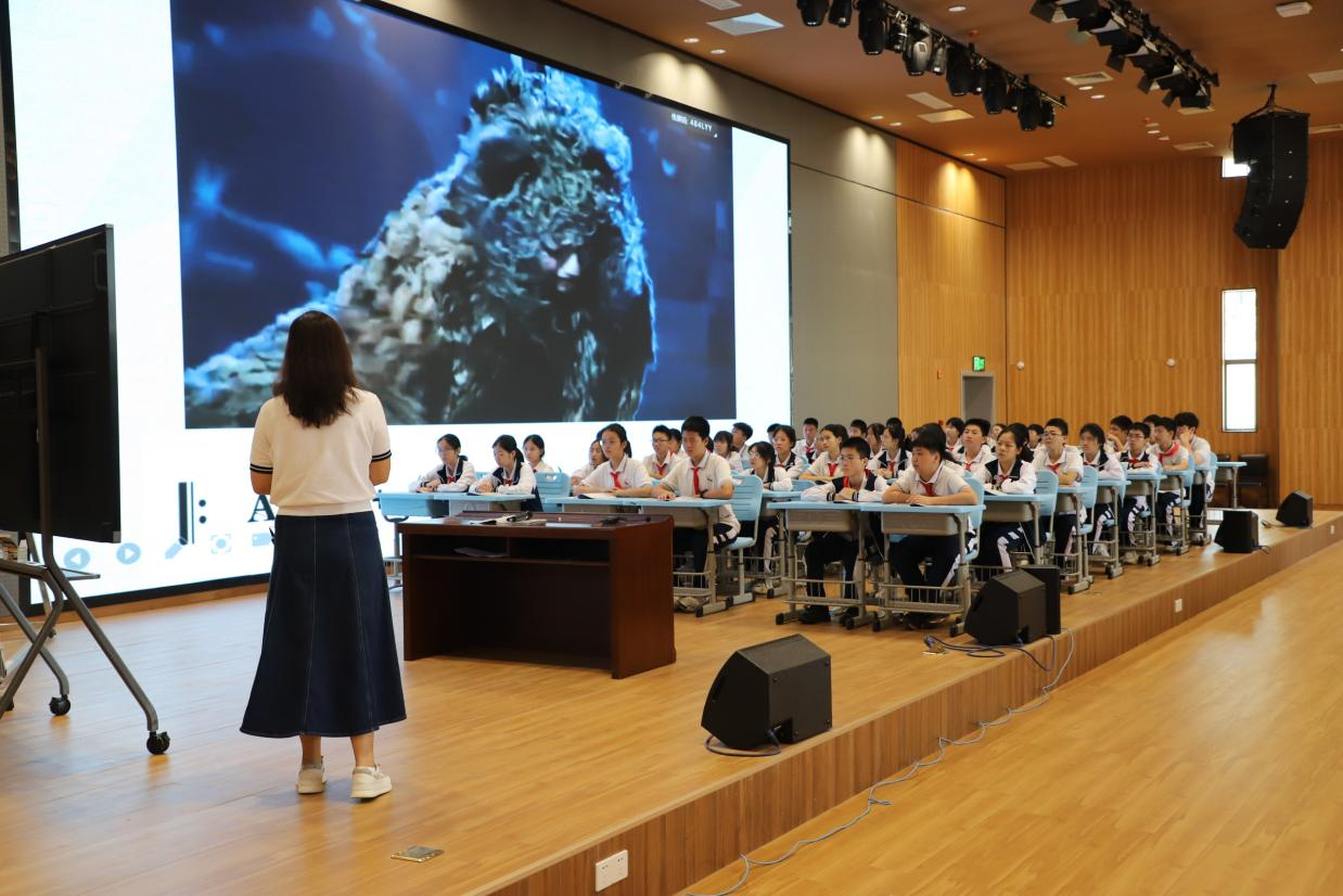 乐玩（中国）学生观摩附属中学教学开放周音乐公开课