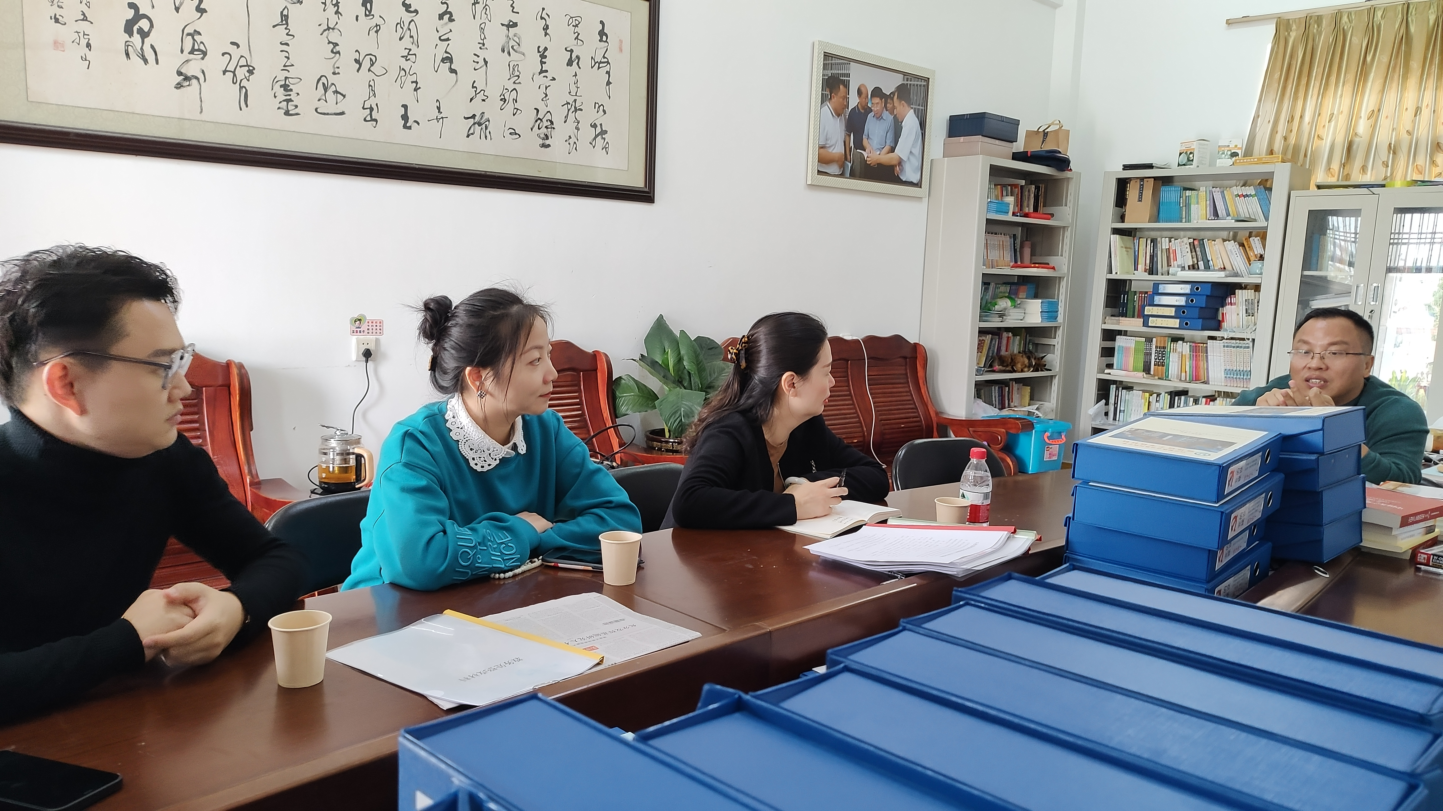 乐玩（中国）美育帮扶团队赴白沙两所中学调研
